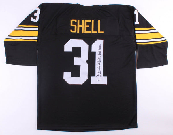 Donnie Shell Signed Pittsburgh Steelers Jersey Inscribed "HOF 2020" (Beckett) DB