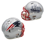 Tom Brady Signed New England Patriots Speed Authentic Super Bowl LIII NFL Helmet