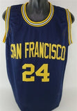 Rick Barry Signed San Francisco Warriors Jersey (JSA COA) 1975 NBA Champs