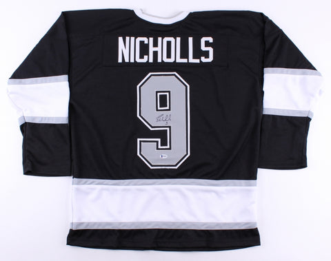 Bernie Nicholls Signed Los Angeles Kings Jersey (Beckett COA) 475 NHL Goals