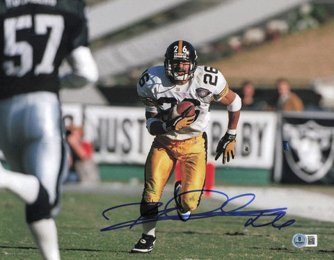 Rod Woodson Autographed 11x14 Photo Pittsburgh Steelers Beckett BAS QR #BS30531