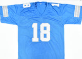 Isaac TeSlaa Autographed Blue Pro Style Jersey - Beckett W Hologram *Black