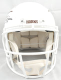 Texas Longhorns Quad Legends F/S Speed Authentic Helmet - Beckett W Holo *Smear