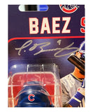 Javier Baez Signed Mini Bobble Head Chicago Cubs Dual Authentication FAN 41059