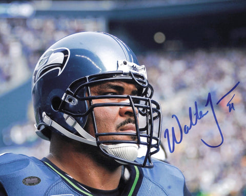 Walter Jones Autographed Signed 8x10 Photo Seattle Seahawks MCS Holo #63298