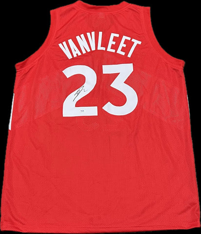 Fred VanVleet Signed Jersey PSA Toronto Raptors Autographed