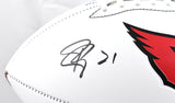 Patrick Peterson Autographed Arizona Cardinals Logo Football- Beckett W Hologram