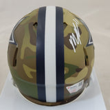 MICAH PARSONS SIGNED DALLAS COWBOYS CAMO SPEED MINI HELMET FANATICS