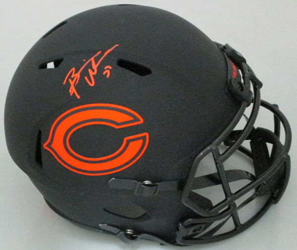 Bears BRIAN URLACHER Signed Full Size Replica ECLIPSE Speed Helmet AUTO - JSA