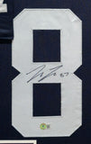 FRAMED PENN STATE NITTANY LIONS PAT FREIERMUTH AUTOGRAPHED JERSEY BECKETT HOLO