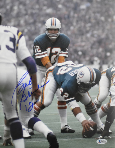 Bob Griese HOF Signed/Autographed 11x14 Photo Dolphins BAS 213052