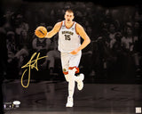 NIKOLA JOKIC AUTOGRAPHED 16X20 PHOTO NUGGETS 2023 NBA FINALS JSA 221508