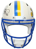 Jerome Bettis Autographed Los Angeles Rams RETRO Speed Full Size Helmet Beckett