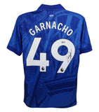 Alejandro Garnacho Signed Chelsea Nike Authentic Soccer Jersey (Beckett) Winger