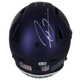 Ray Lewis Autographed Ravens Alternate Authentic Speedflex Helmet Beckett