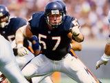 Tom Thayer Signed Notre Dame Fighting Irish Jersey (JSA COA) Chicago Bears OLine