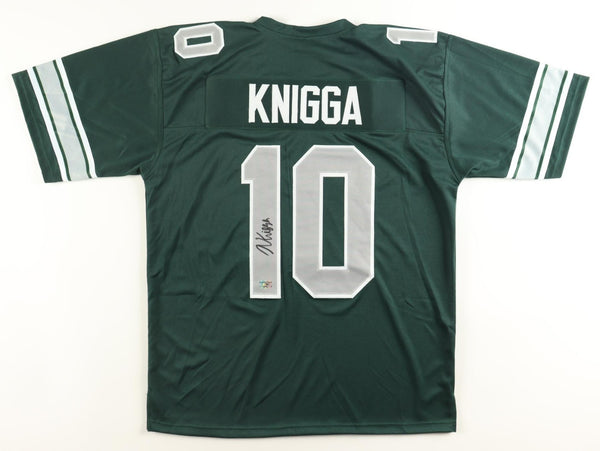 Noah Knigga Signed Eastern Michigan Eagles Jersey (Wilder Side Sports)