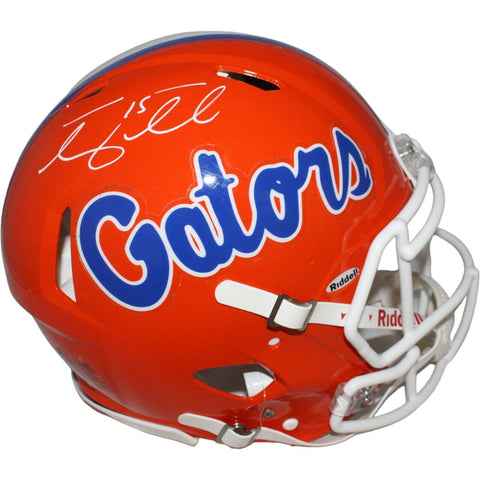 Tim Tebow Signed Florida Gators Authentic Orange Helmet Beckett 42373