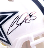 CeeDee Lamb Signed Dallas Cowboys ALT 2022 Speed Mini Helmet - Fanatics *Thin