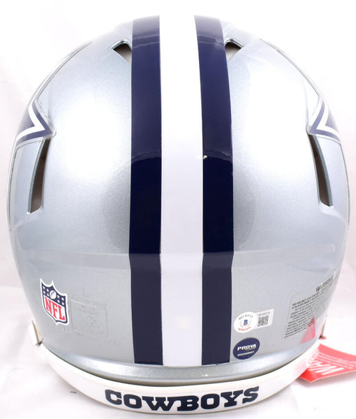 dallas cowboys motorcycle helmet Emmitt Smith Signed F/S Dallas Cowboys Speed Authentic Helmet W/ 2 Ins – Super Sports Center