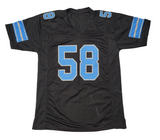 Penei Sewell Signed Detroit Lions 2024 Black ALT Pro Style Jersey Beckett