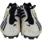 Chris Warren Signed Dallas Cowboys Game Used Sz 13 Adidas Cleats Beckett 54988