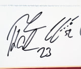 Sakic, Bourque, Skoula, Blake, Hejduk, etc. Autographed Looney Tunes Lithograph