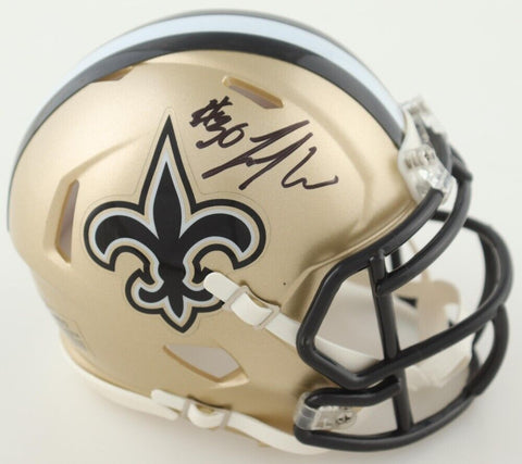 Jamaal Williams Signed New Orleans Saints Speed Mini Helmet (Gameday) Veteran RB