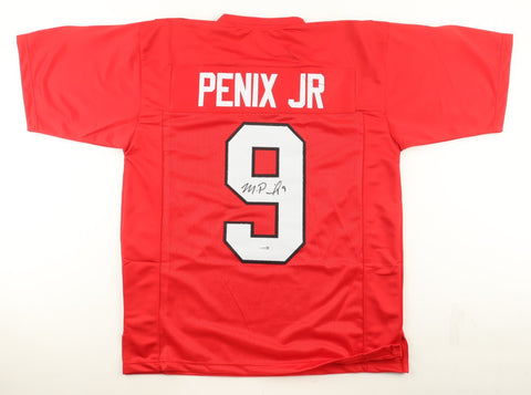 Michael Penix Jr. Signed Falcons Jersey (JSA) #8 Overall Pick / 2024 NFL Draft