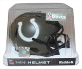 Kwity Paye Autographed Indianapolis Colts Salute Mini Helmet Beckett 38935