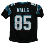 Wesley Walls Signed Pro Style Black XL Jersey Beckett Hall Of Honor BAS 34008