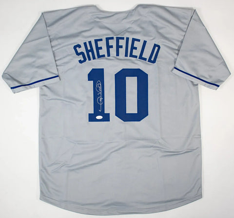 Gary Sheffield Signed Los Angeles Dodgers Jersey (JSA COA) 500 Home Run Club 509