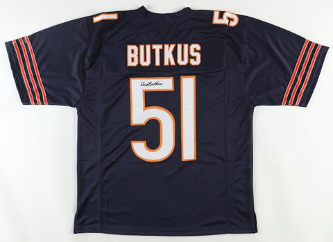 Dick Butkus Signed Chicago Bears Jersey (JSA COA) All Pro Hall Fame Linebacker
