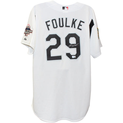 Keith Foulke Signed 2003 American League All Star Game Jersey XL Beckett 51549