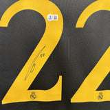 Antonio Rudiger Signed Real Madrid Away Soccer Jersey #22 with Beckett COA