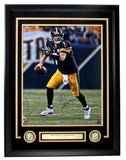Ben Roethlisberger Signed 16x20 Photo Pittsburgh Steelers Framed Fanatics 173383