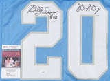 Billy Sims Signed Detroit Lions Jersey Inscribed 80-ROY (JSA COA) 3xPro Bowl RB