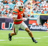 Mario Cristobal Signed Miami Hurricanes Jersey (Beckett) Current Head Coach
