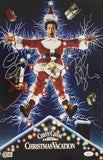 Chevy Chase Beverly D'Angelo Signed 11x17 Christmas Vacation Photo BAS+JSA