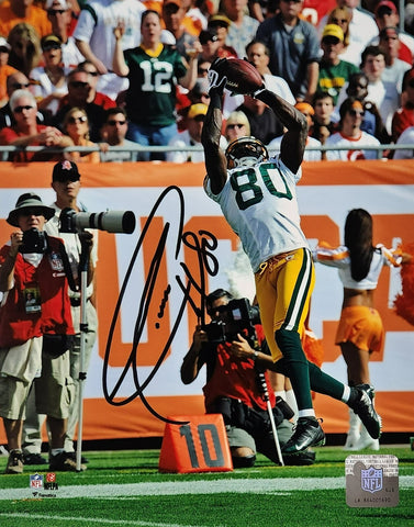 Packers SB Champ DONALD DRIVER Signed 8x10 Photo #24 AUTO - Career Leader