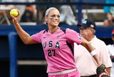 Jennie Finch Signed 2004 Team USA Jersey inscribed "04 US Gold" Sports Integrity