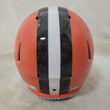 MYLES GARRETT SIGNED CLEVELAND BROWNS F/S SPEED REP HELMET BECKETT QR