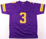 Jordan Addison Signed Minnesota Vikings Color Rush Specialty Jersey (Beckett) WR