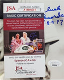 Tommy Lasorda (d. 2021) "HOF 8/3/97" Signed Brooklyn Dodgers 8x10 Photo JSA COA