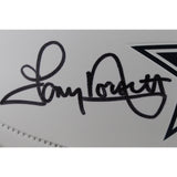 Emmitt Smith Tony Dorsett Autographed Dallas Cowboys Logo Football Beckett 50844