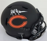 Mike Brown Signed Chicago Bears Eclipse Alternate Speed Mini Helmet (PSA COA)