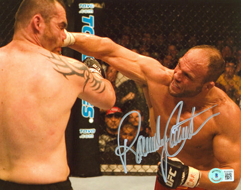 Randy Couture UFC Authentic Signed 8x10 Photo Autographed BAS #BG90889