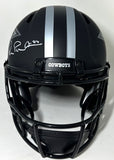 Cowboys MICHAEL IRVIN Signed Full Size ECLIPSE Speed AUTHENTIC Helmet AUTO - BAS