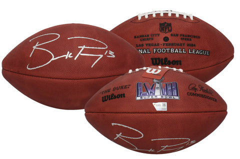 Brock Purdy Autographed 49ers Official Super Bowl LVIII Football Fanatics