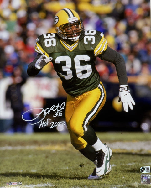 Packers LEROY BUTLER Signed 16x20 Photo #5 AUTO w/ "HOF '22" - BAS